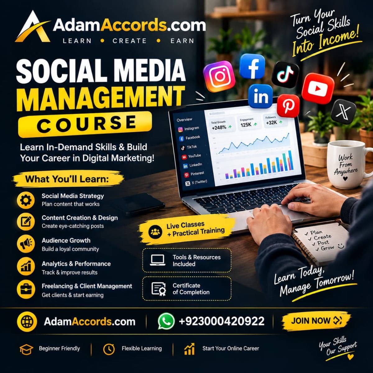 Social Media Management Course